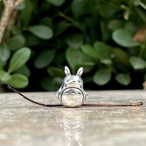 Totoro Charm Cute Kawaii Character Charm, Cartoon charm S925 Sterling Silver